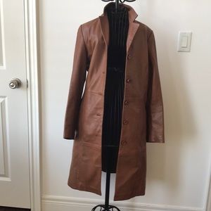 Zara Leather Coat